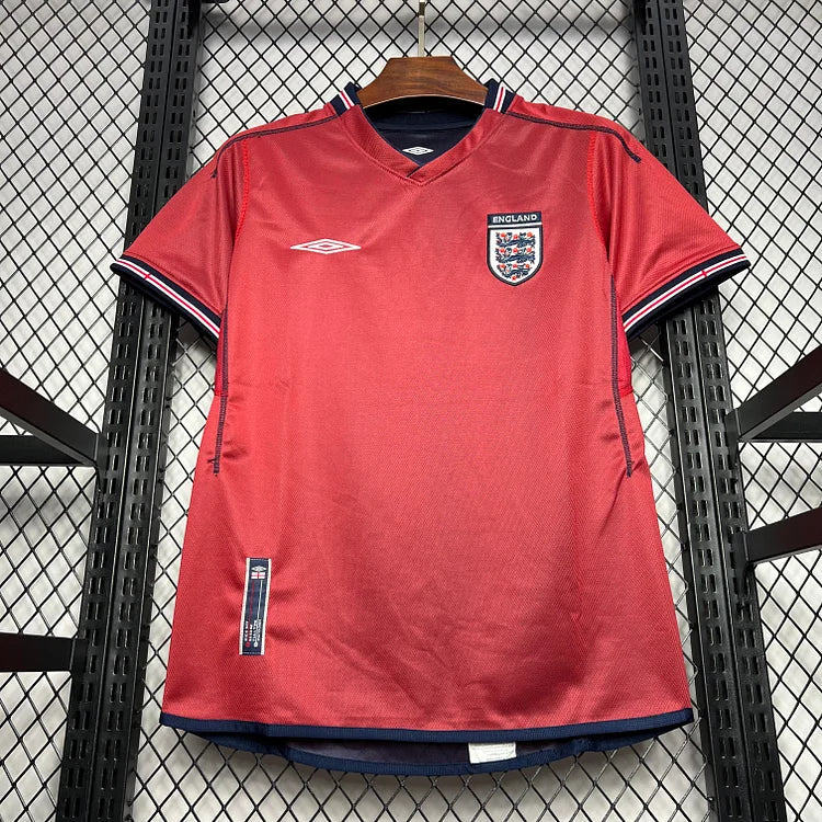 Retro uitshirt van het WK Engeland 2002