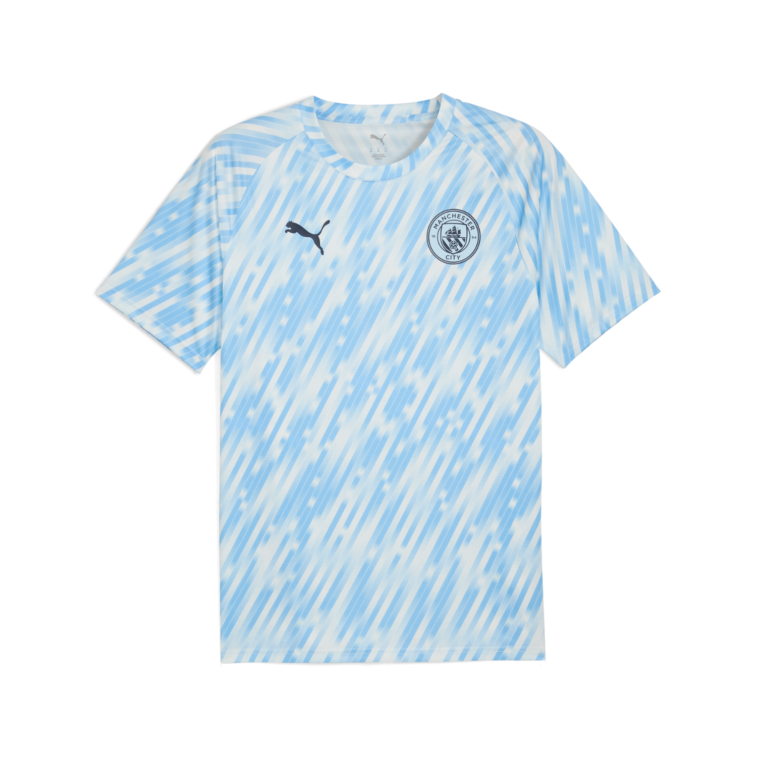 Manchester City Warm Up Shirt 25/26 - Silver Sky