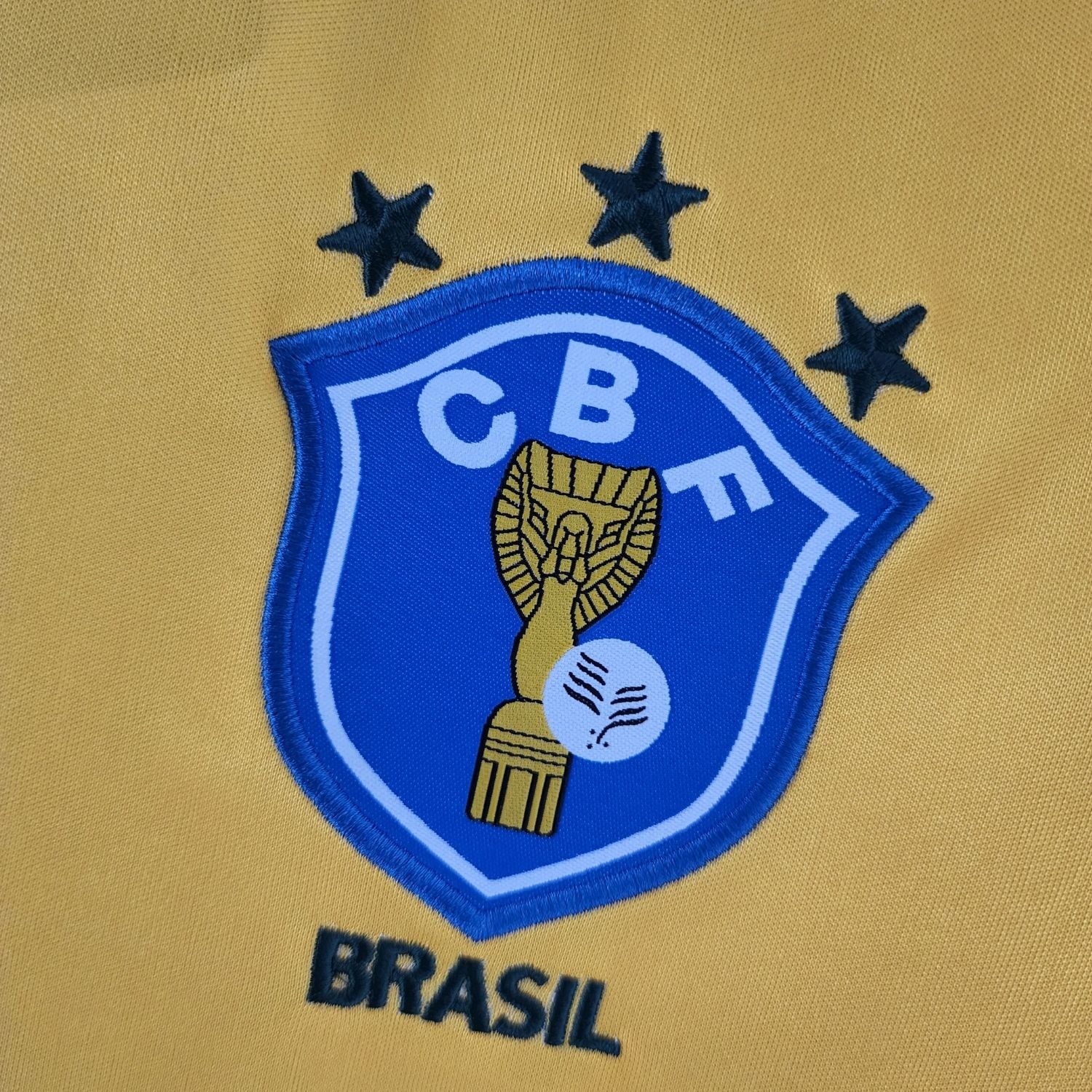 Brazilië Retro Thuisshirt 1986