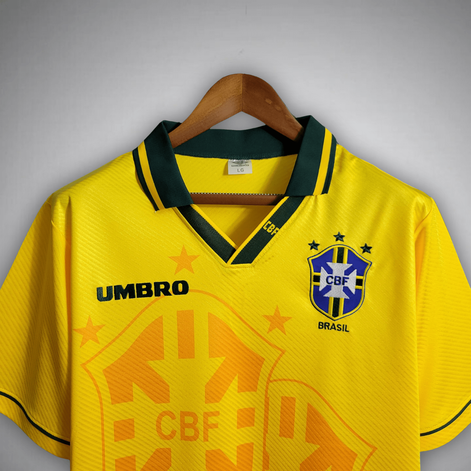 Brazilië Retro Thuisshirt 1994