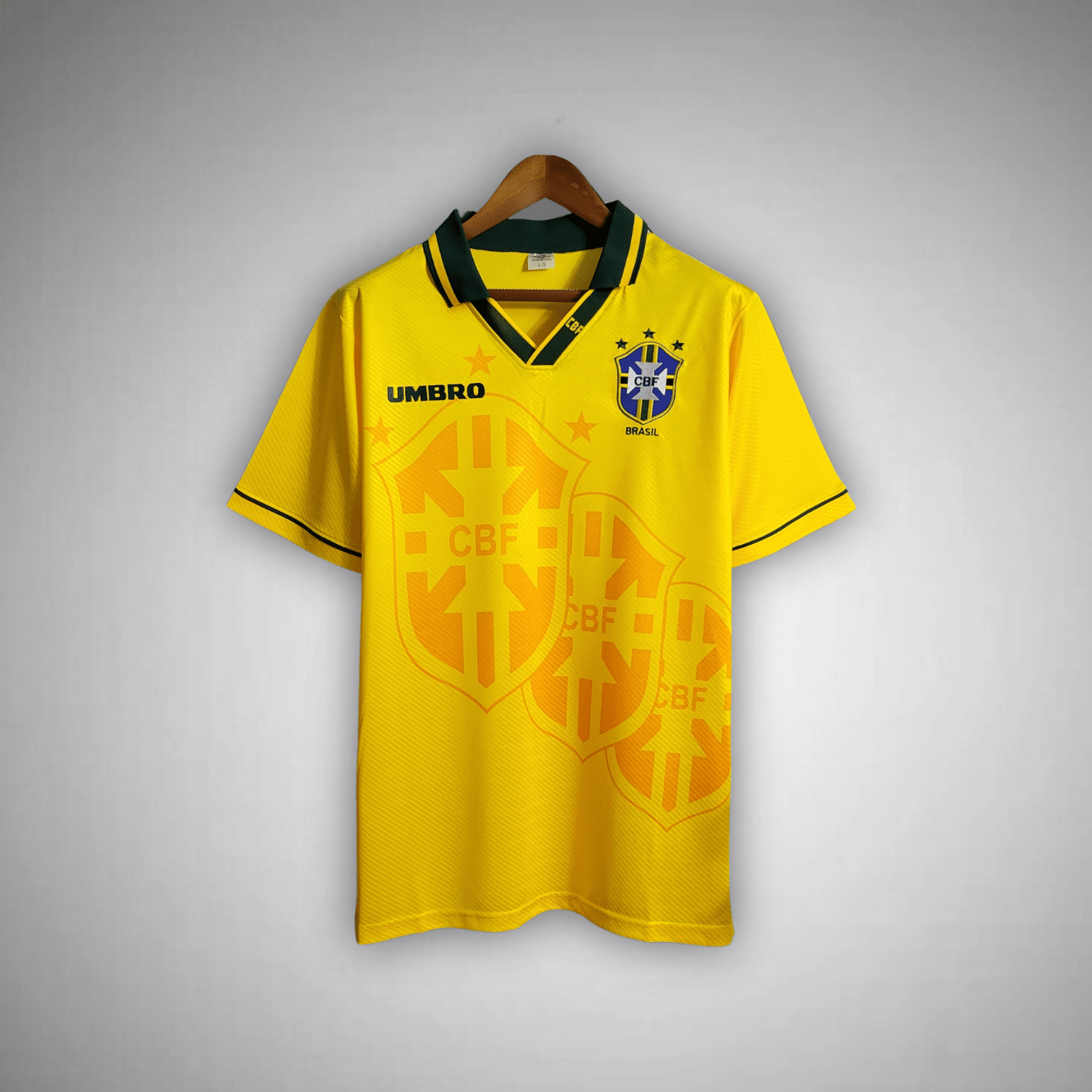 Brazilië Retro Thuisshirt 1994