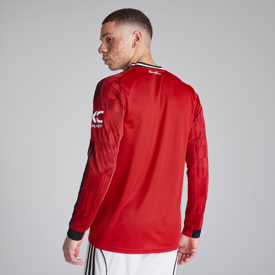 Manchester United 25/26 Thuisshirt met Lange Mouwen