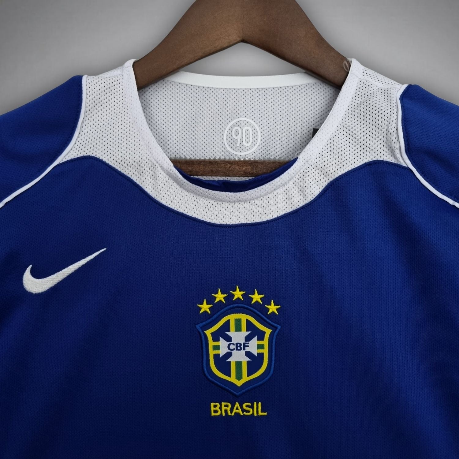Brazilië Retro Uitshirt 2004
