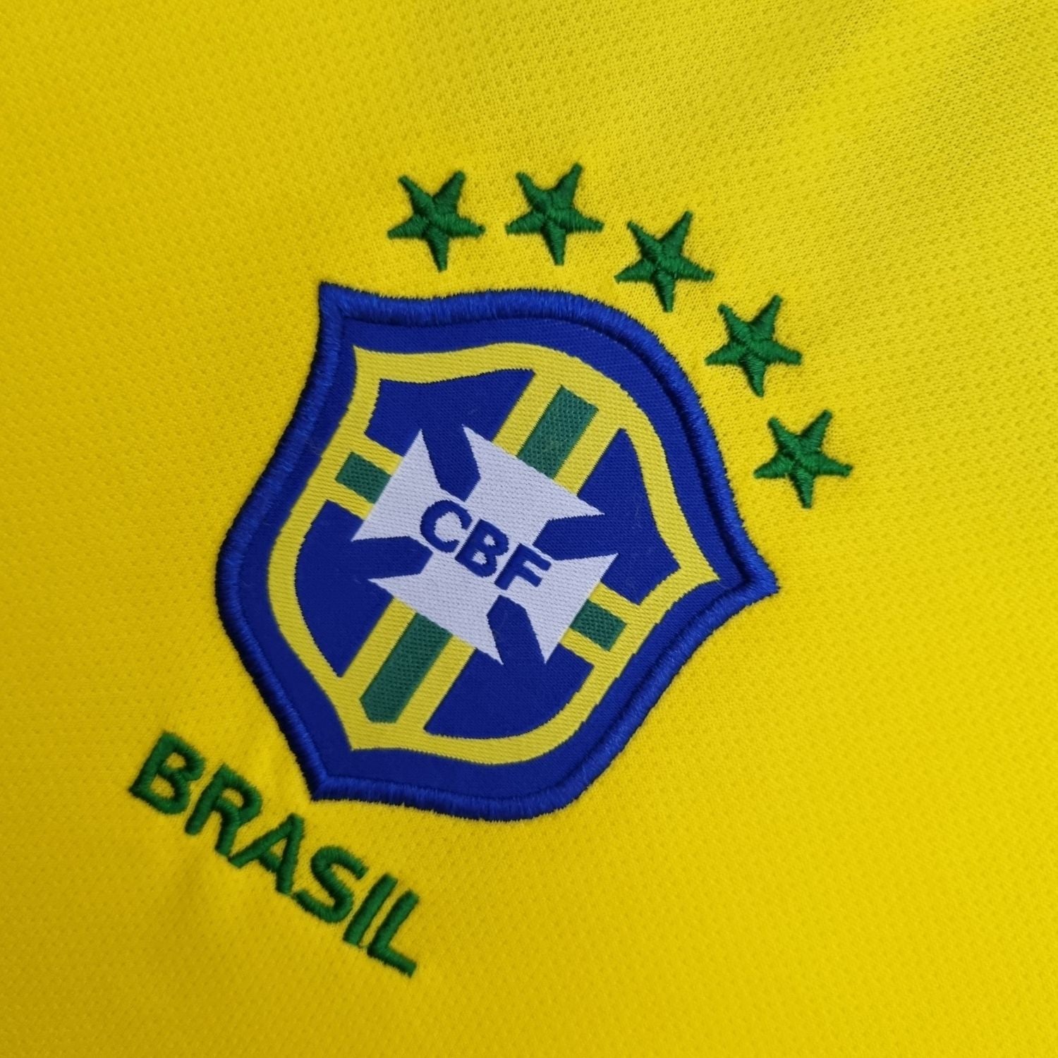 Brazilië Retro Thuisshirt 2004