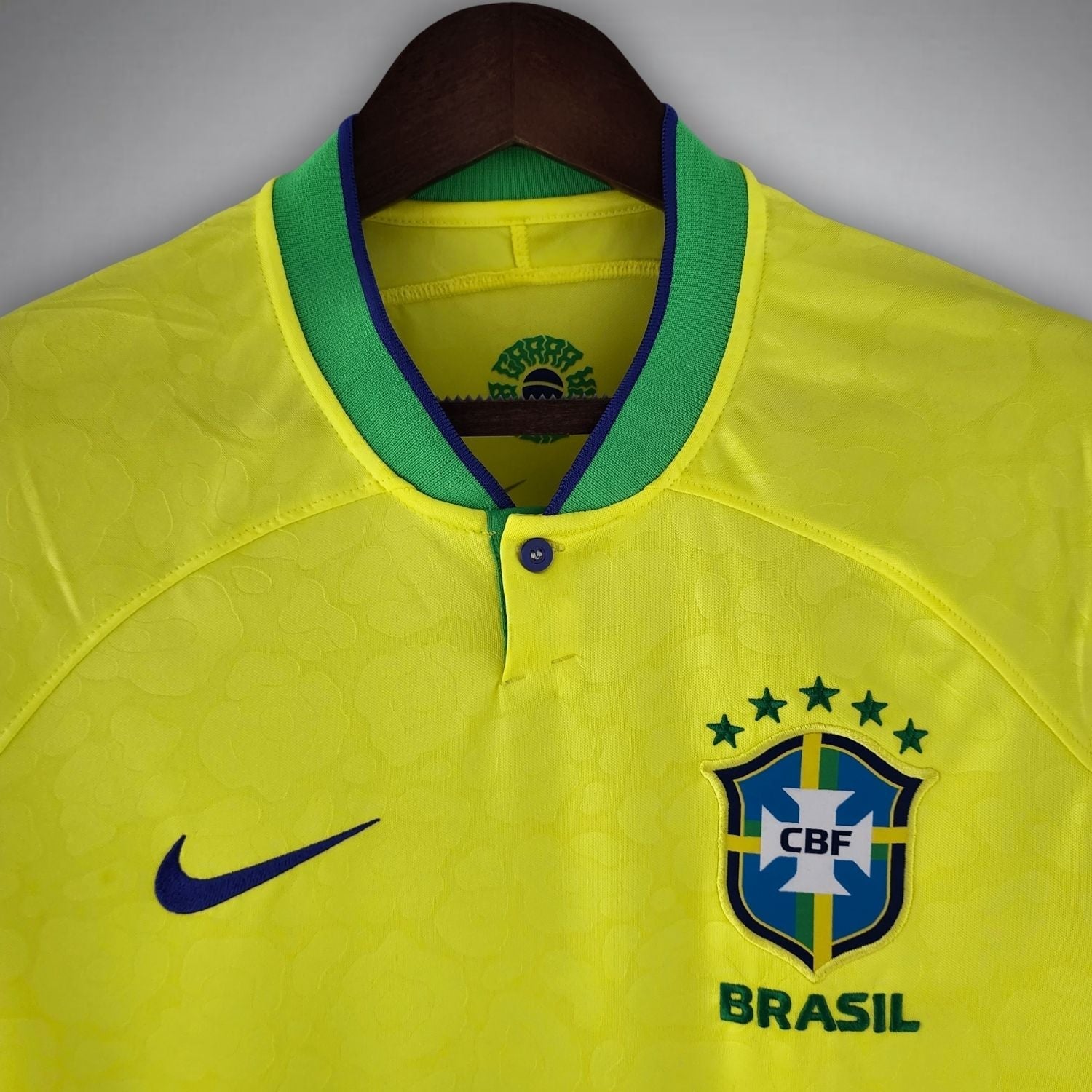 Brazilië Retro Thuisshirt 2022