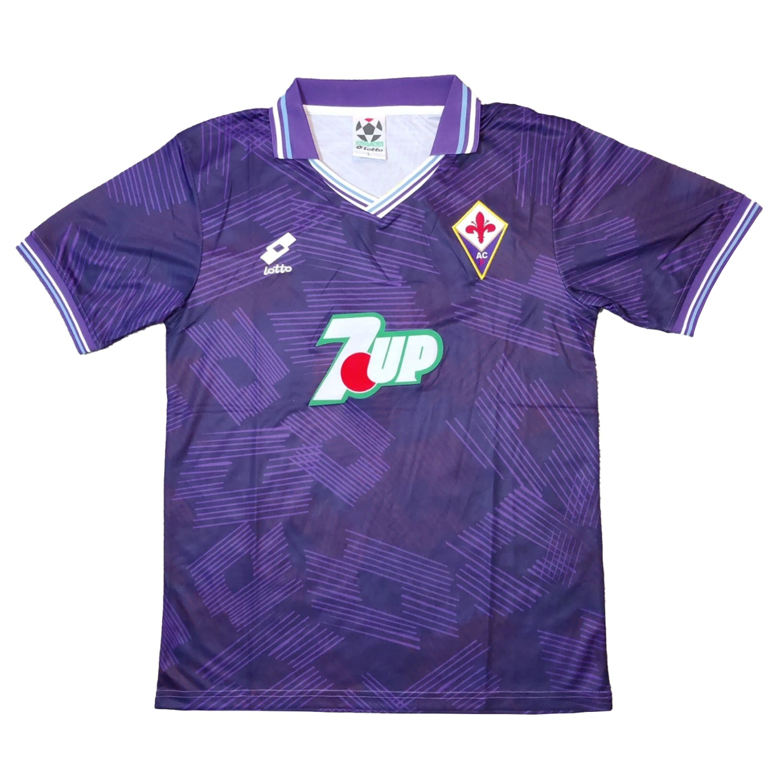 Retro 1992-93 Fiorentina Basic Home Football Shirt