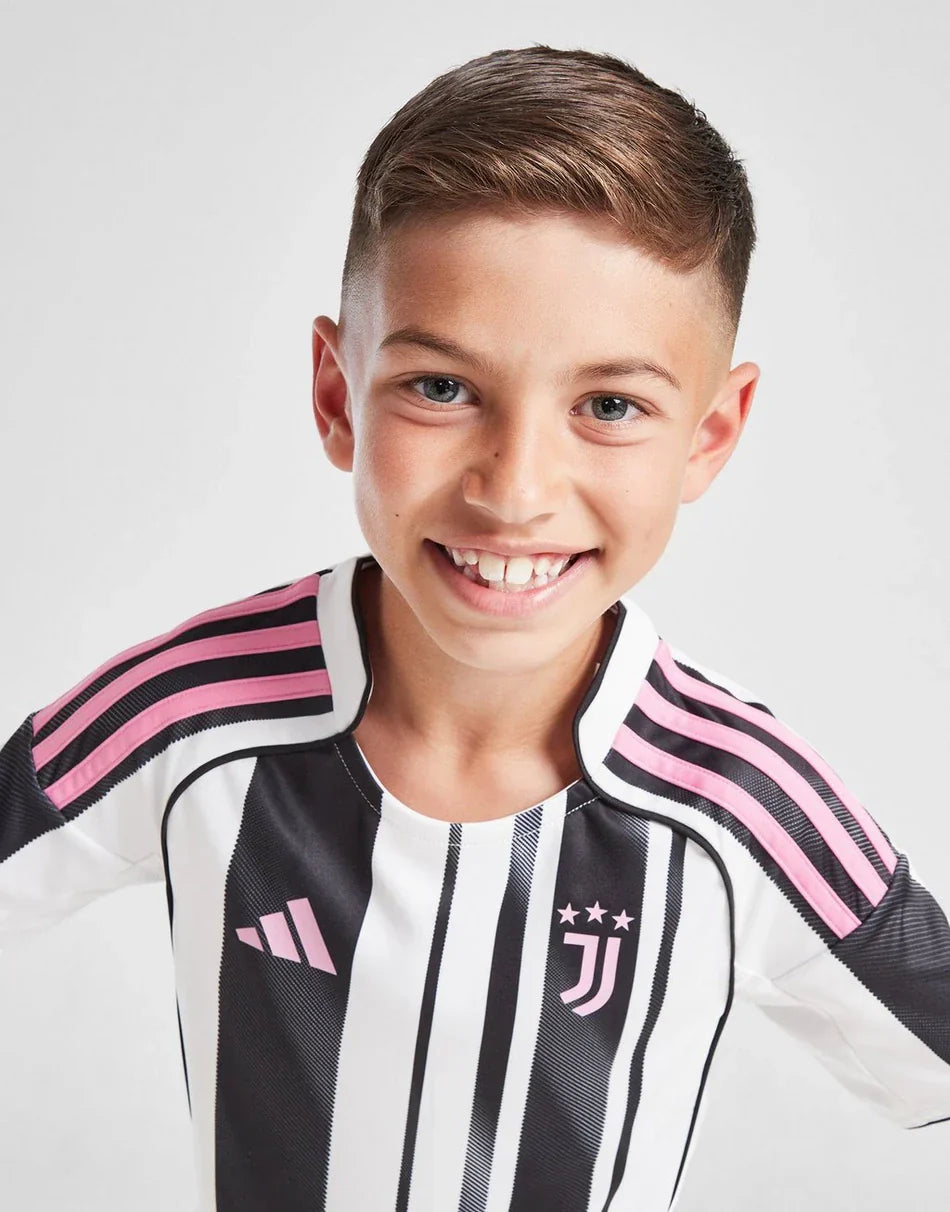 Juventus Thuisvoetbaltenue voor kinderen 2025-26