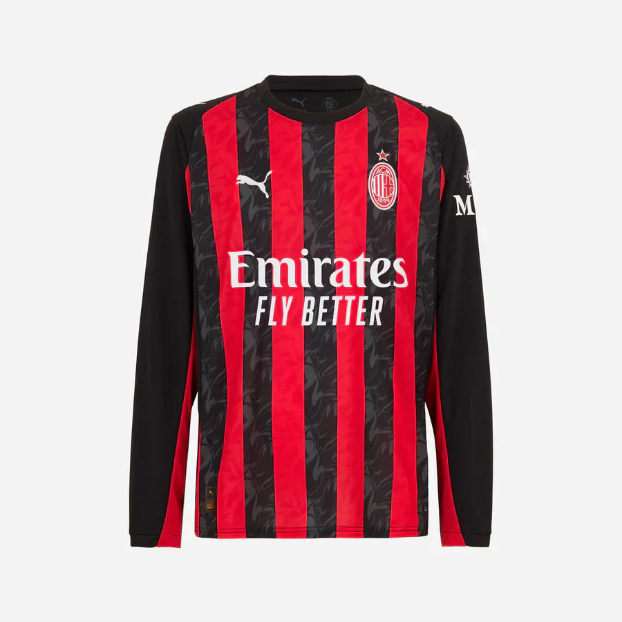 2025/26 AC Milan thuistenue met lange mouwen