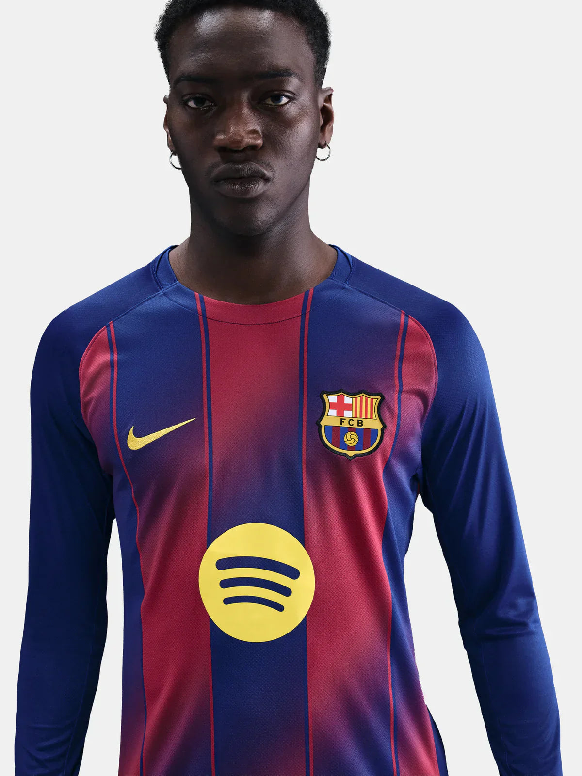 2025/26 FC Barcelona thuistenue met lange mouwen