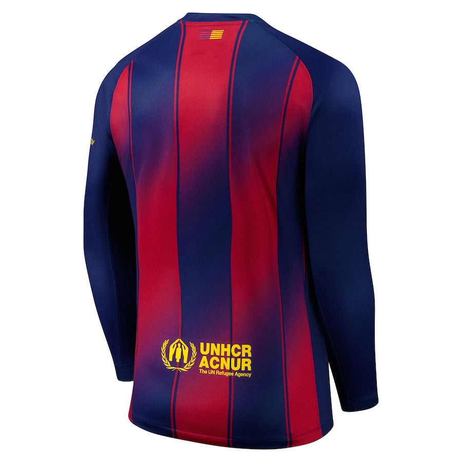 2025/26 FC Barcelona thuistenue met lange mouwen