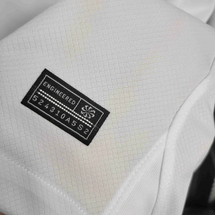 23/24 FC Barcelona Wit Uittenue met Lange Mouwen