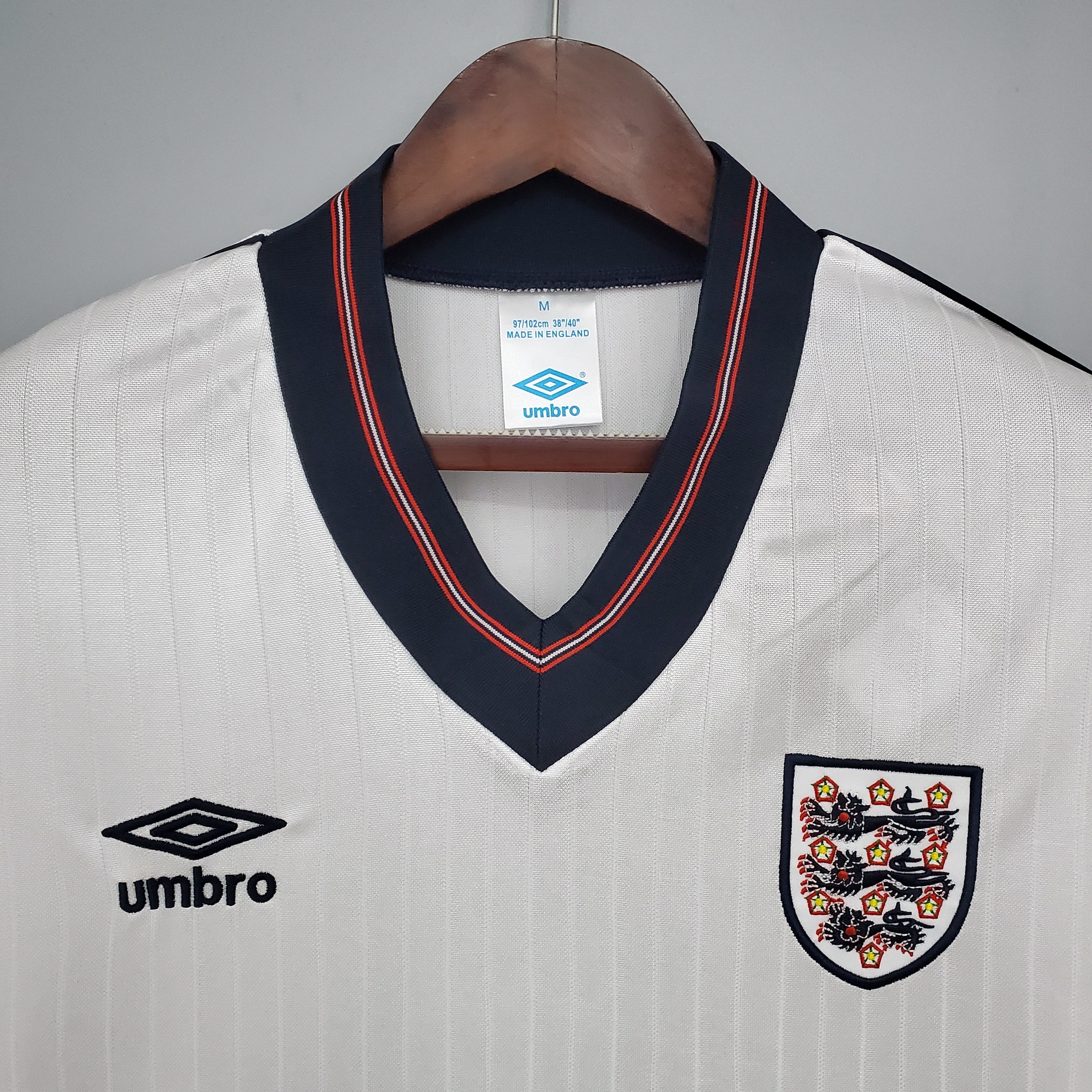 Engeland thuisshirt 1986