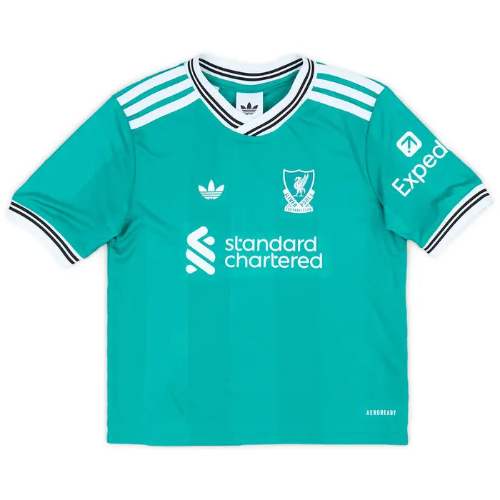 2025-26 Liverpool Third Full Kit Kids