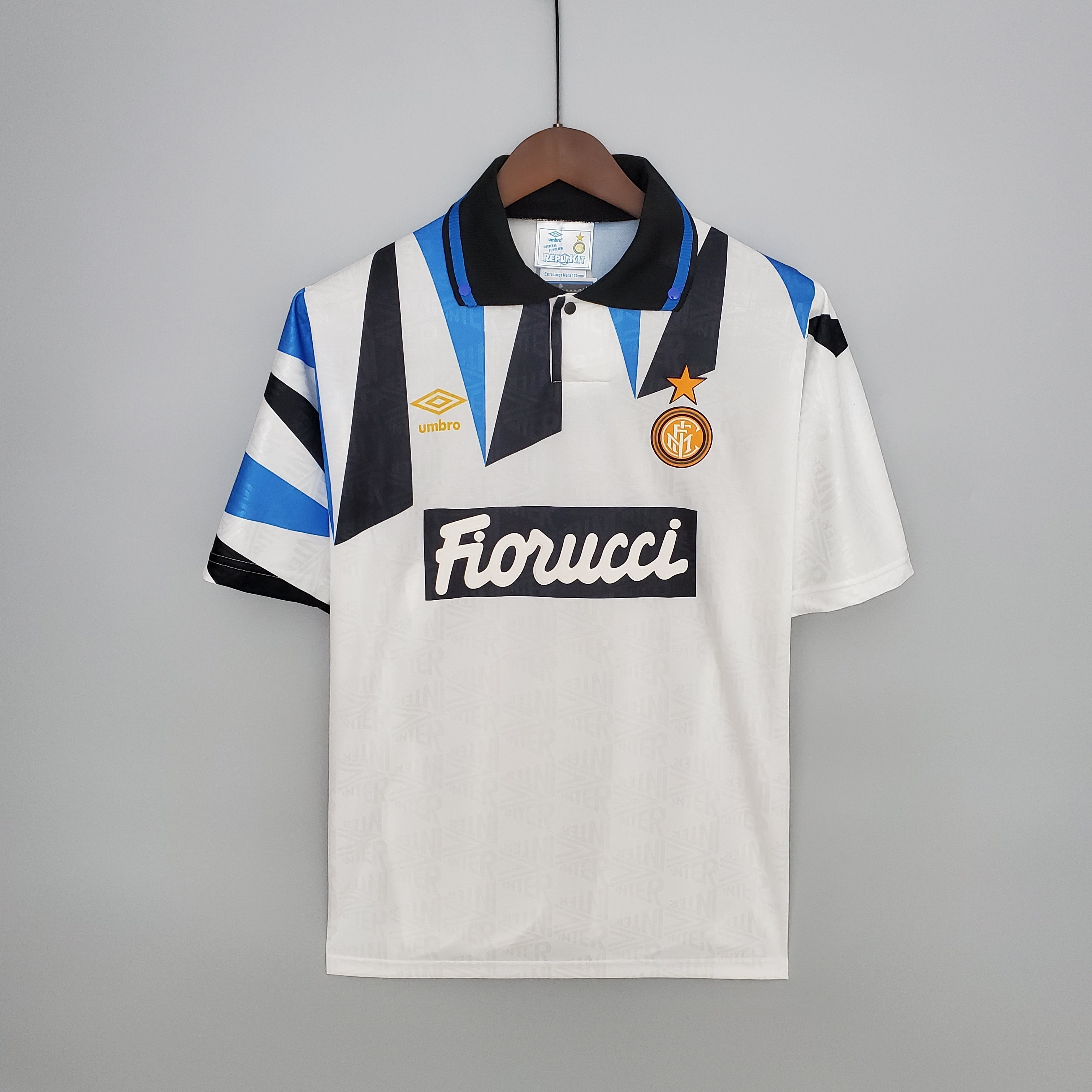 Inter Milaan uittenue 1992/93 retro
