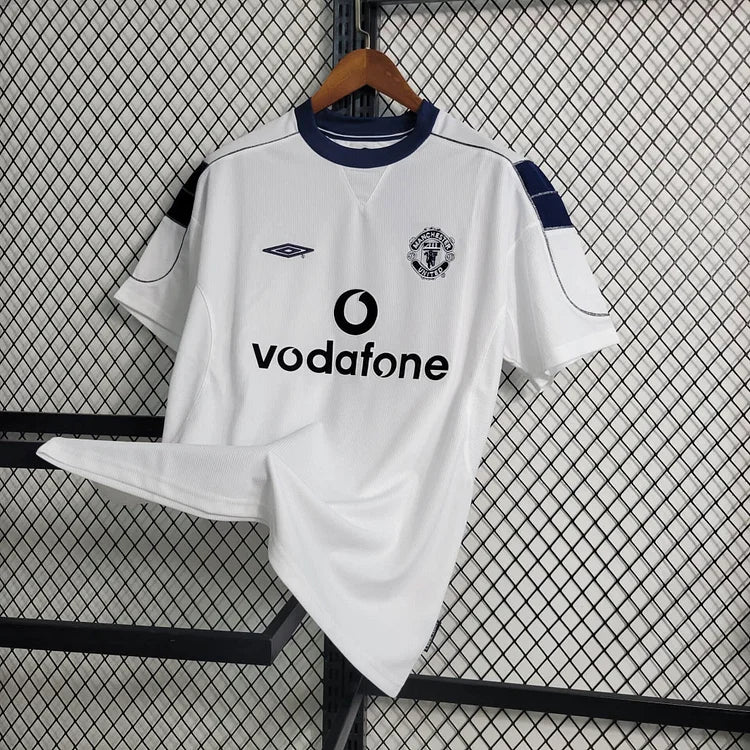 1999-2000 Manchester United Retro Uitshirt - Wit