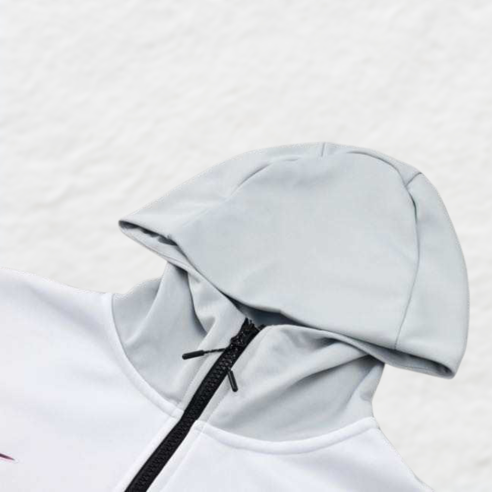 AL-NASSR 2024/25 WHITE-GREY TECHNICAL TRACKSUIT - CLEAR OUT