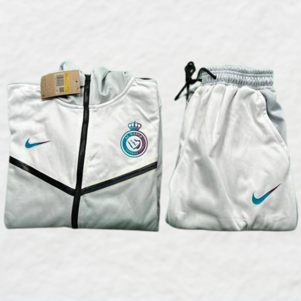 AL-NASSR 2024/25 White-Grey Technical Tracksuit