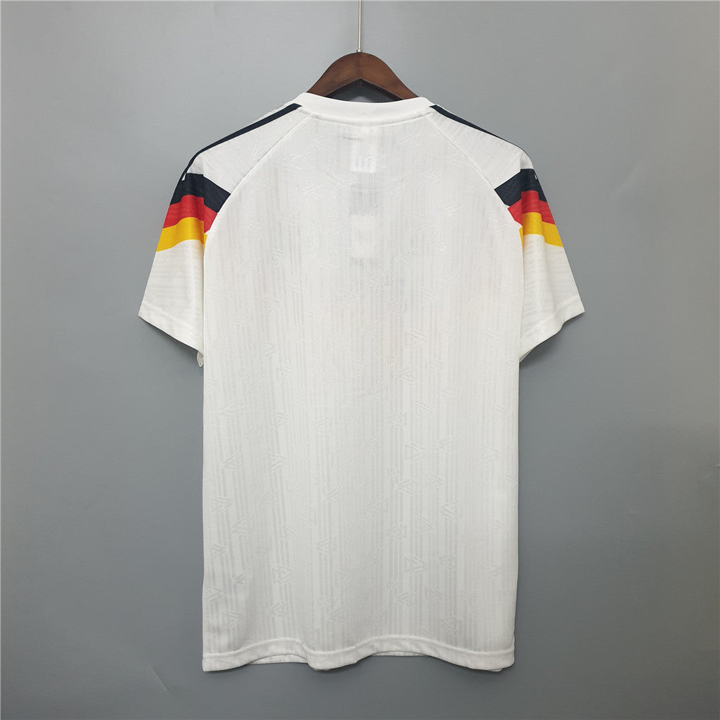 1990 Duitsland Thuis Retro Shirt Wereldbeker - Festival Paul Kalkbrenner Dj