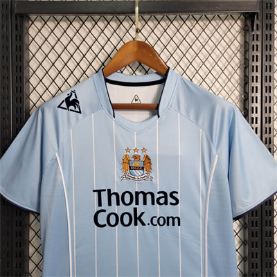 2007/2008 Manchester City Thuis Retro Shirt