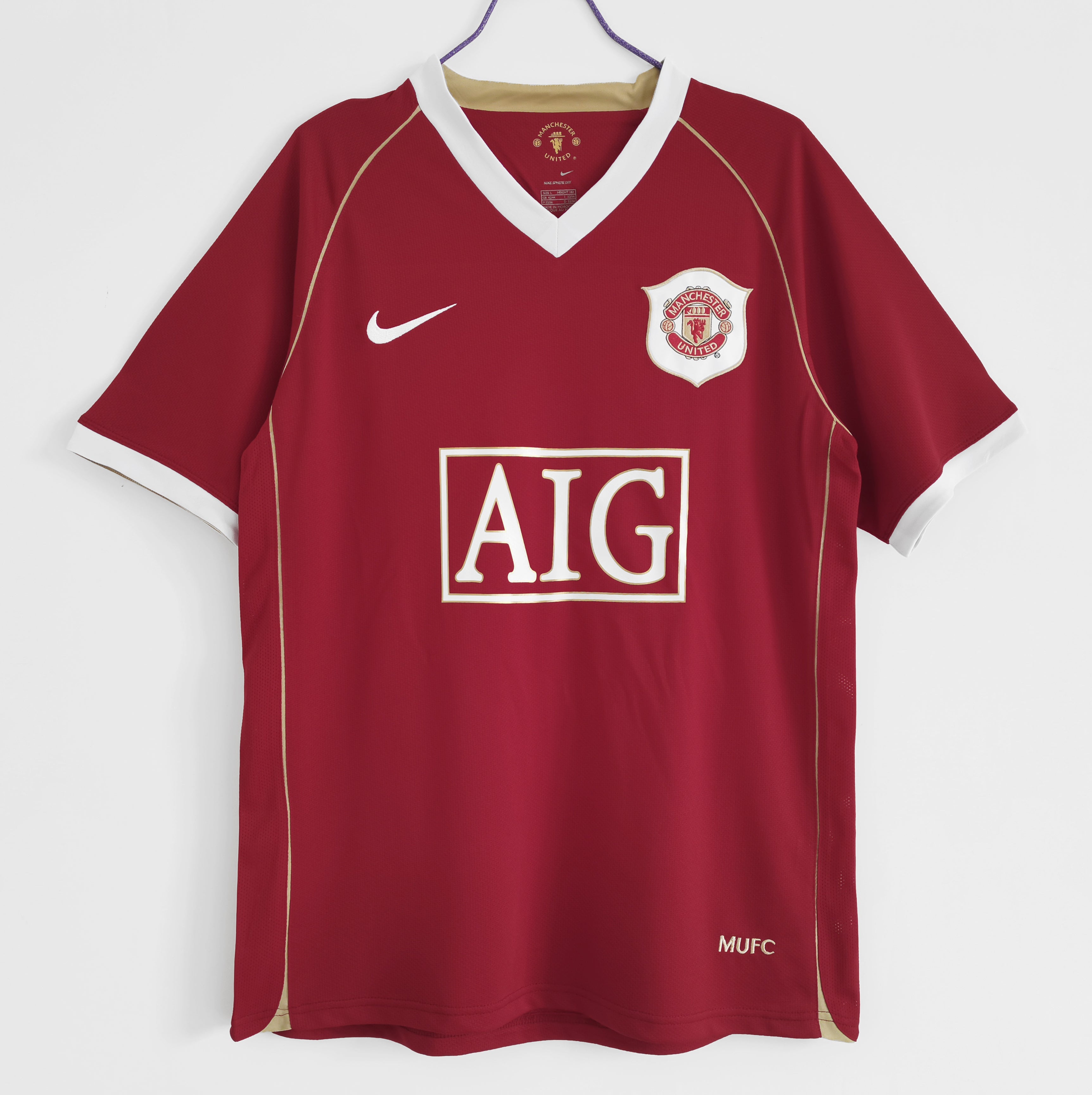 2006/2007 Manchester United thuis retro-shirt