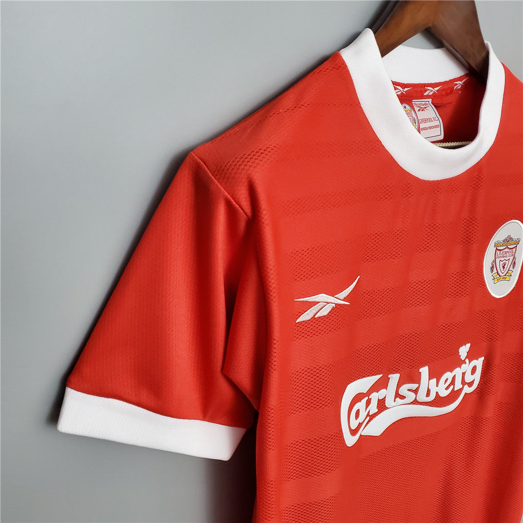 Liverpool Thuisvoetbal Retroshirt 1998/1999