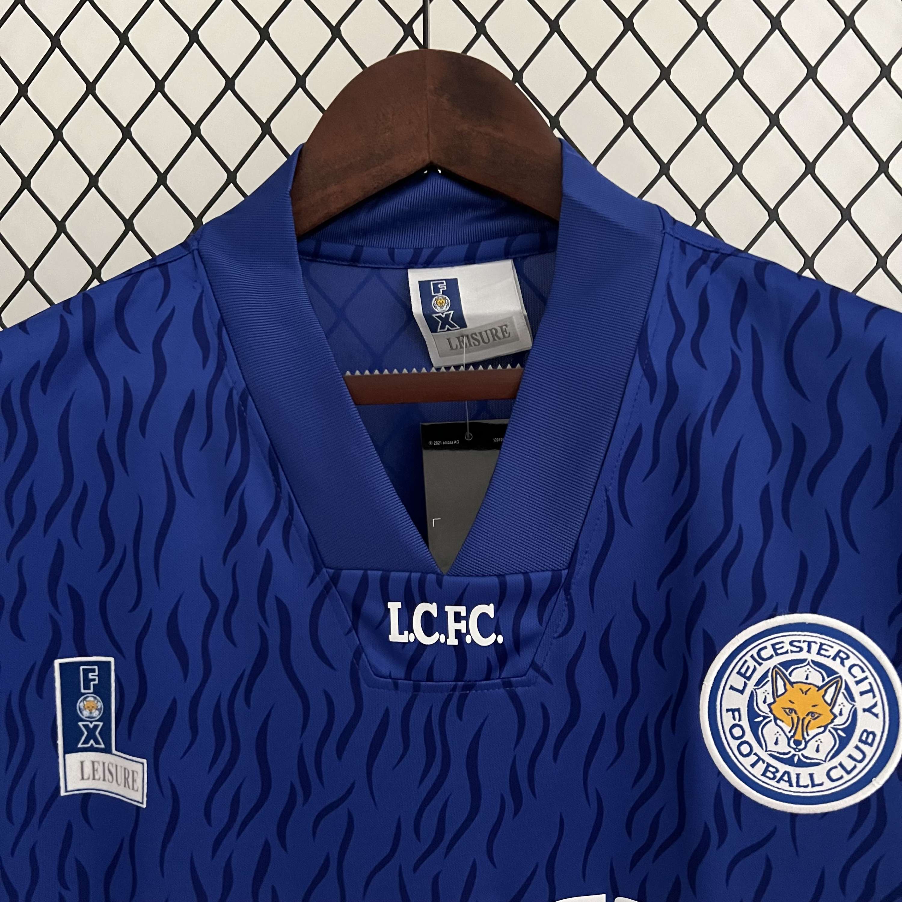 Leicester thuis retro shirt 1992/1994