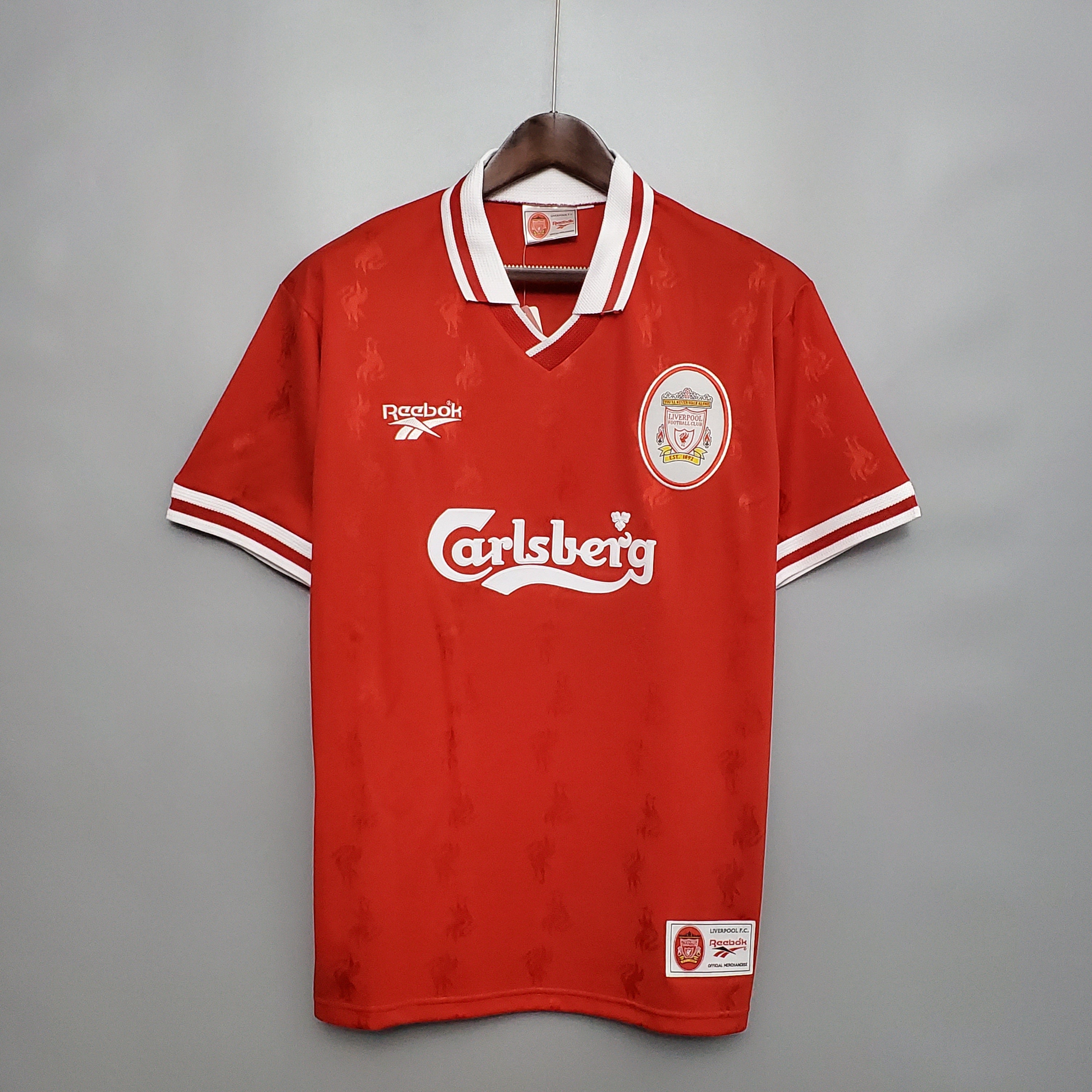 Liverpool thuis retro shirt 1996/1997