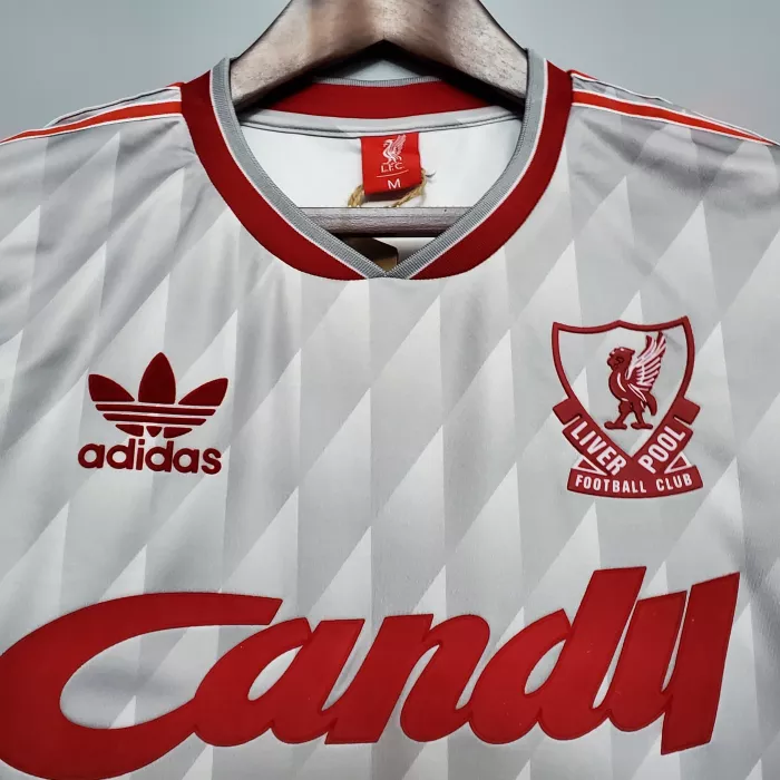 1989/1991 Candy Liverpool Away Retro Shirt
