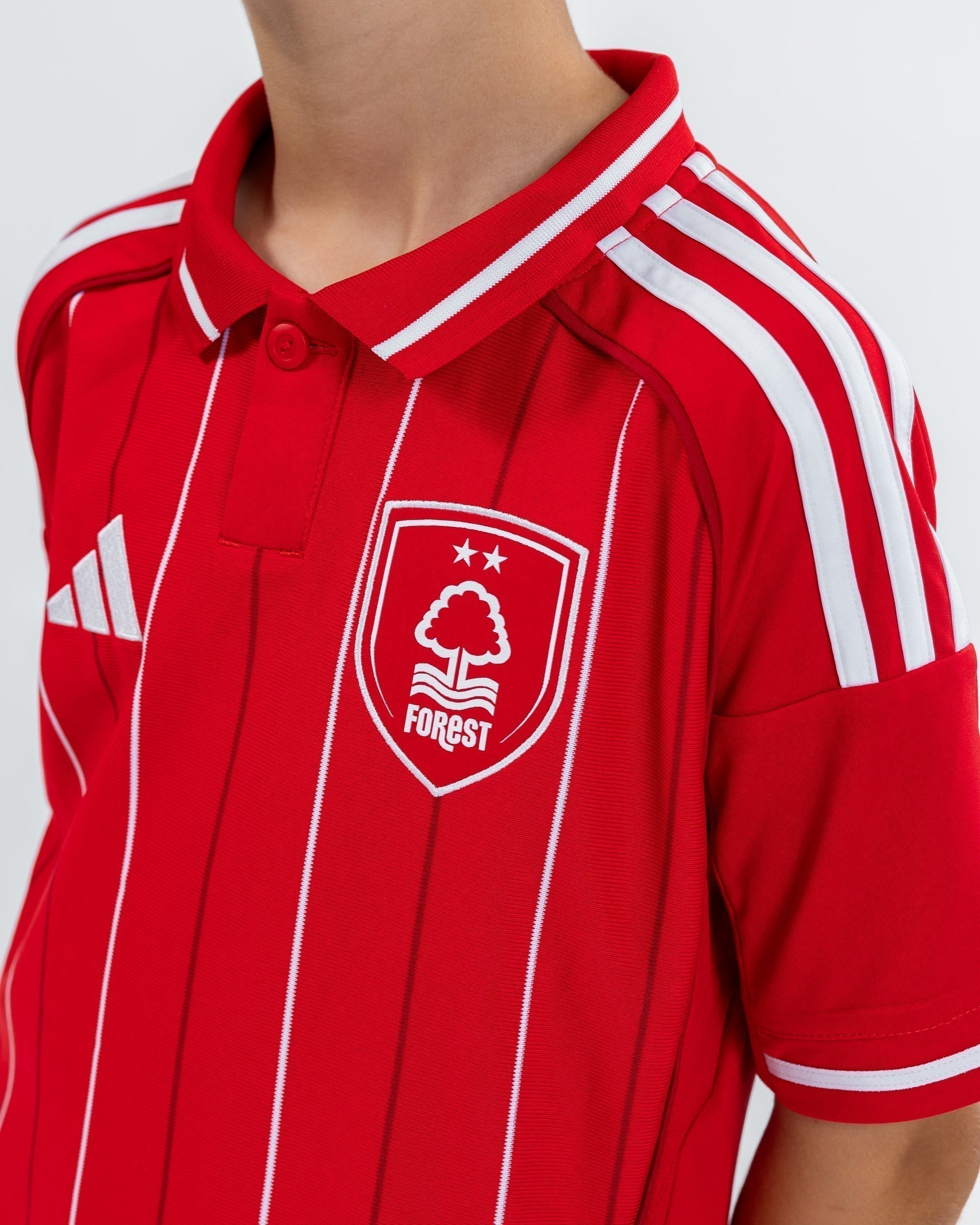2025-26 Nottingham Forest Home Kids Football Kit