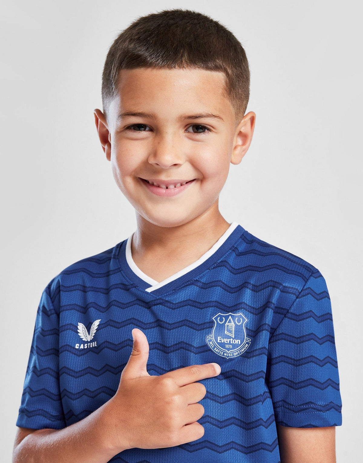 2025-26 Everton Home Kids Football Kit