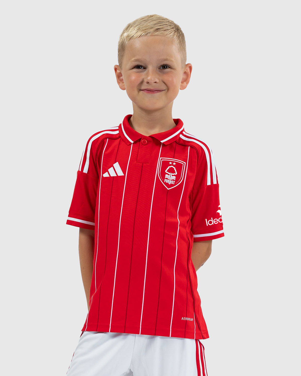 2025-26 Nottingham Forest Home Kids Football Kit