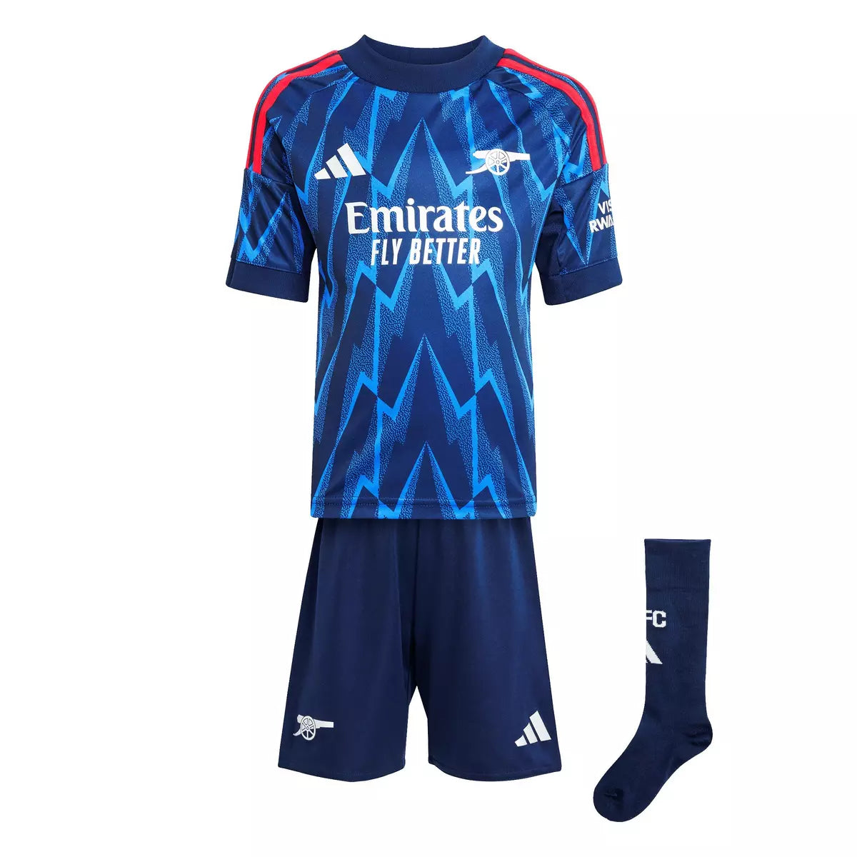 2025/26 Arsenal Kids Football Kit Away