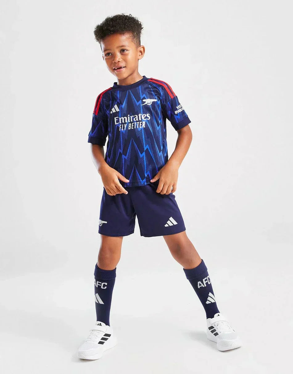 2025/26 Arsenal Kids Football Kit Away