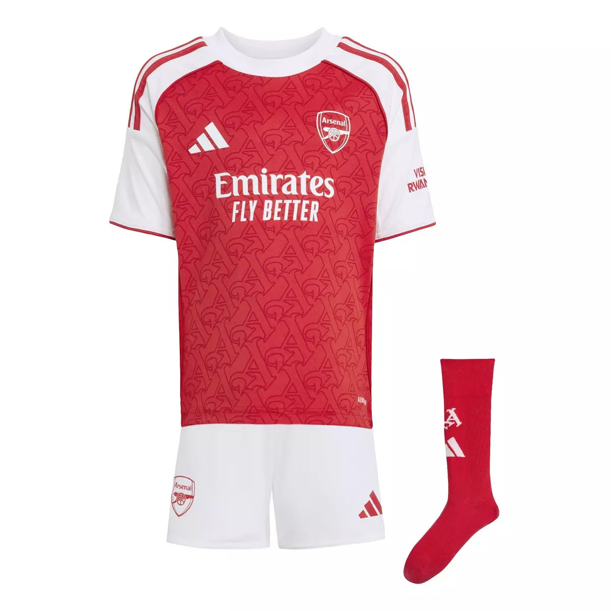 2025/26 Arsenal Kids Football Kit Home