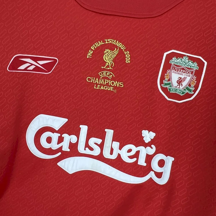 2005-2006 Liverpool Retro UCL Thuisshirt