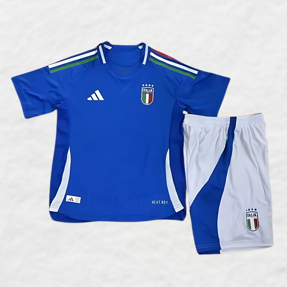 (Kids) Italië EK 2024 Thuisshirt