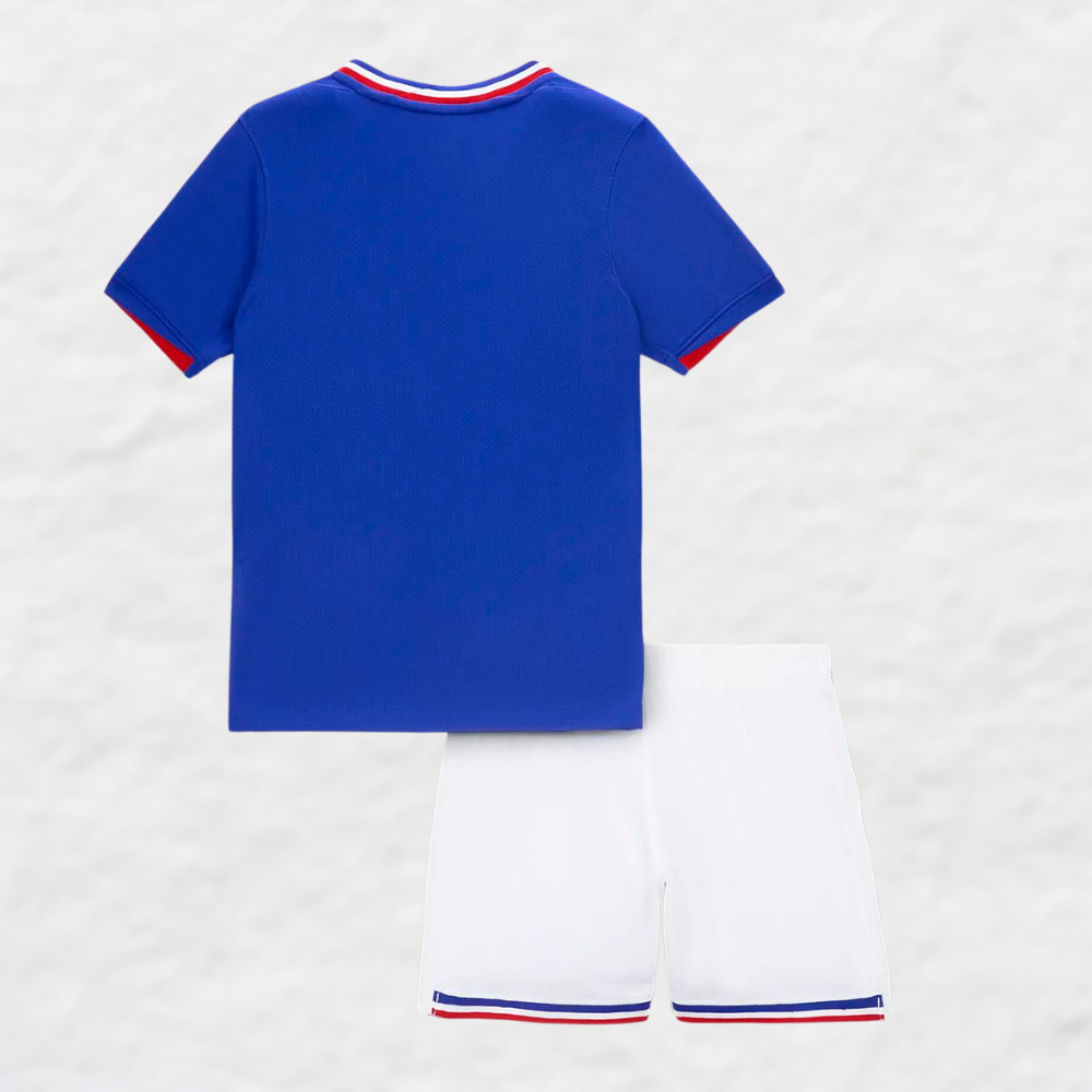 (Kinderen) Frankrijk Euro 2024 Thuisshirt