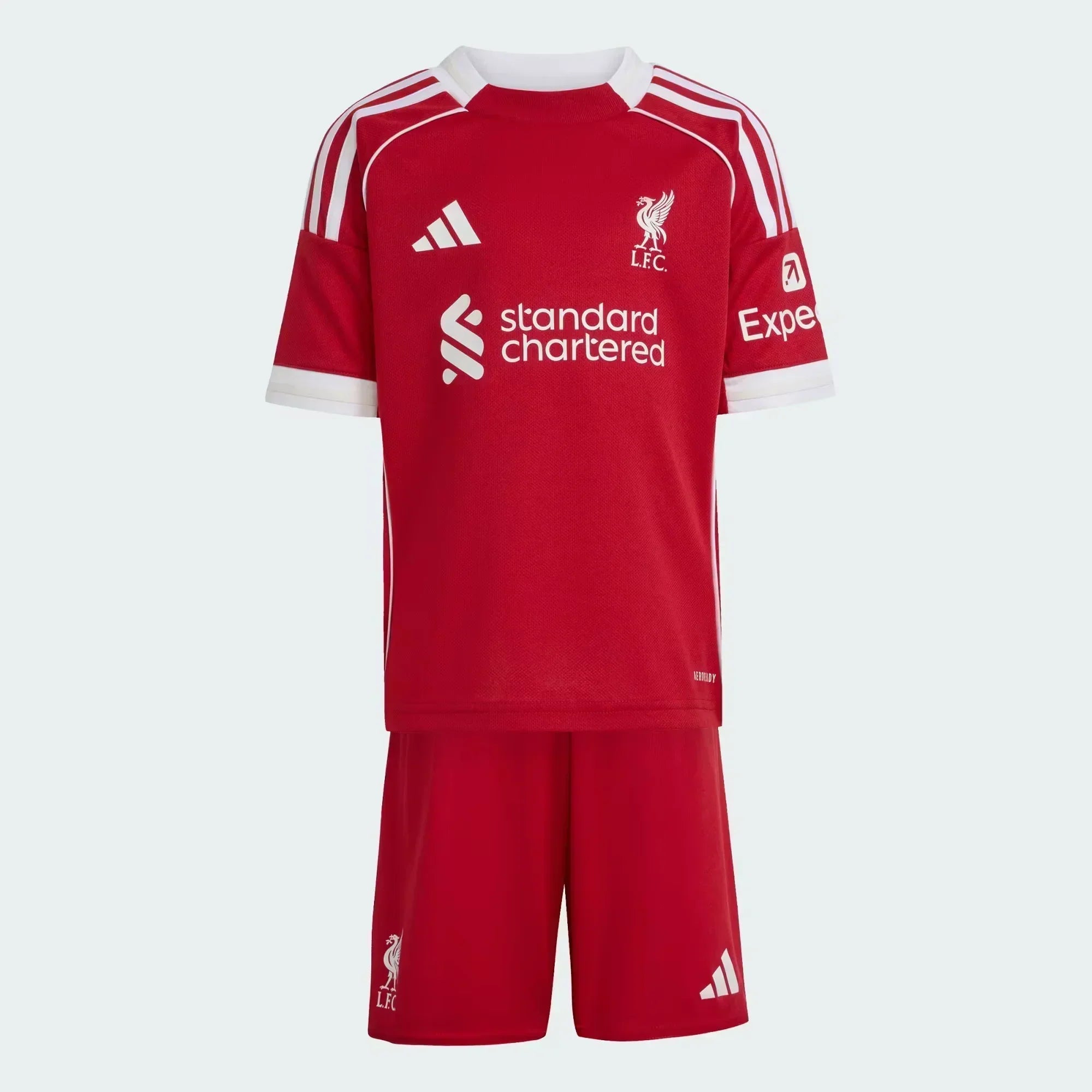 2025-26 Liverpool Home Kids Football Kit