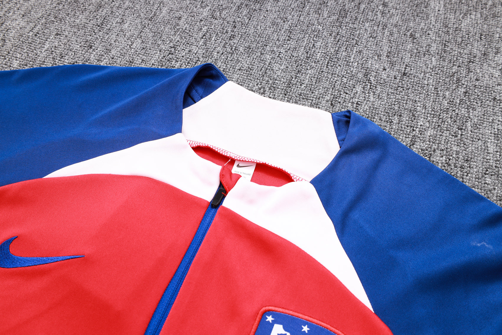 Atletico Madrid 23-24 Rood Trainingspak (Halve rits)