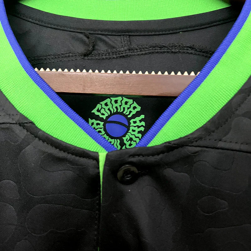 Brazil Black kit Leopard print 2024