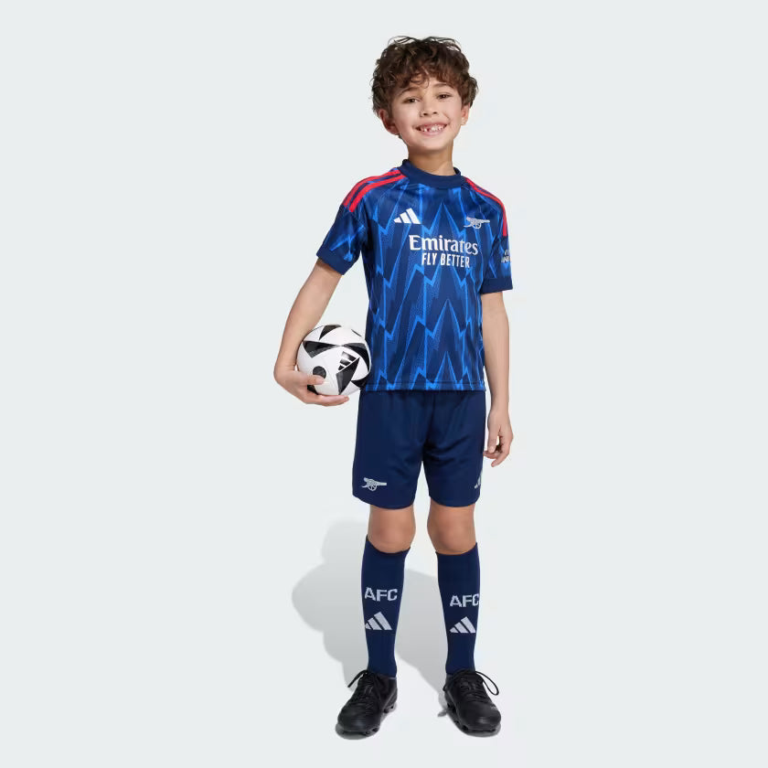 Arsenal 2025/26 Away Shirt Kids