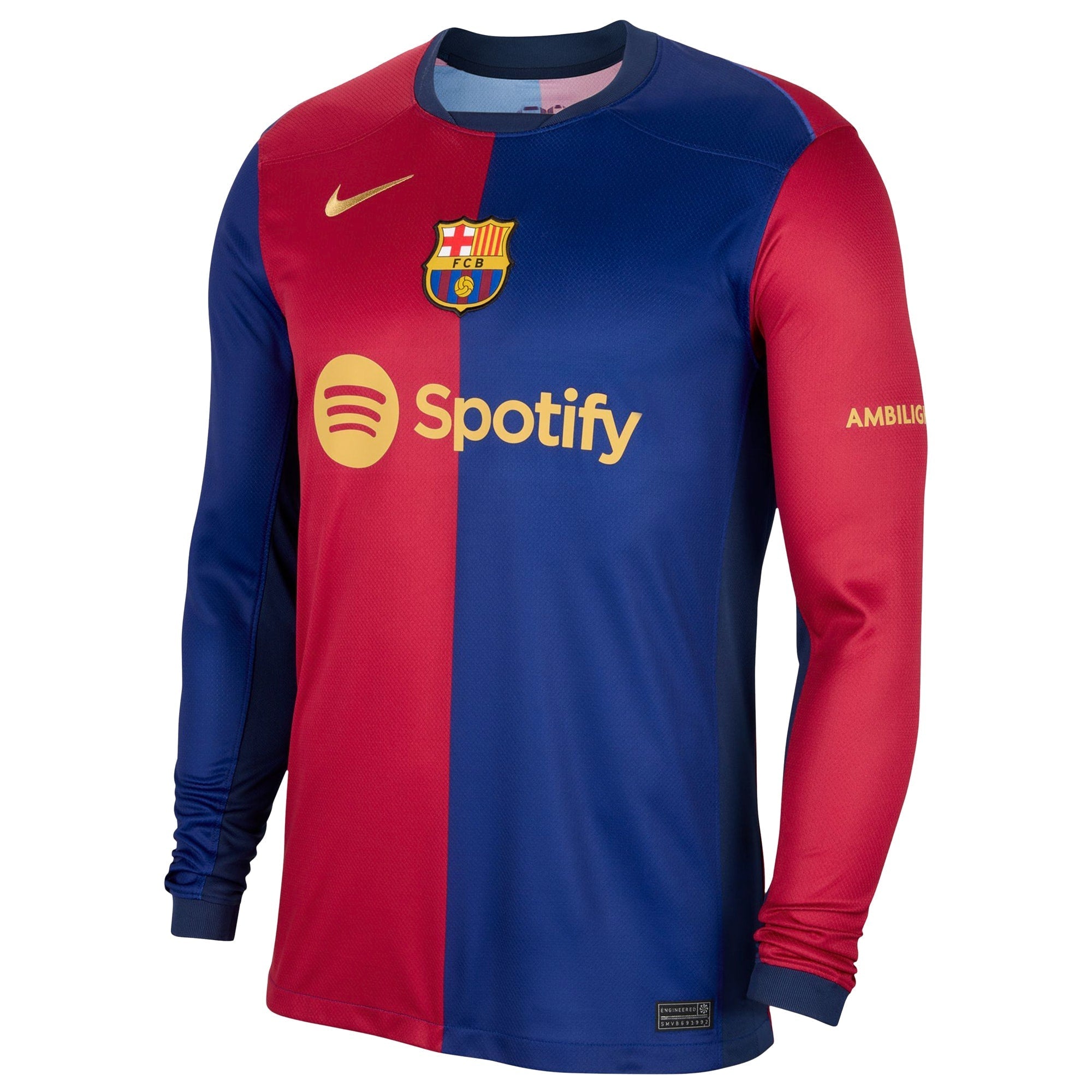 Barcelona 2024/25 Thuisshirt met lange mouwen