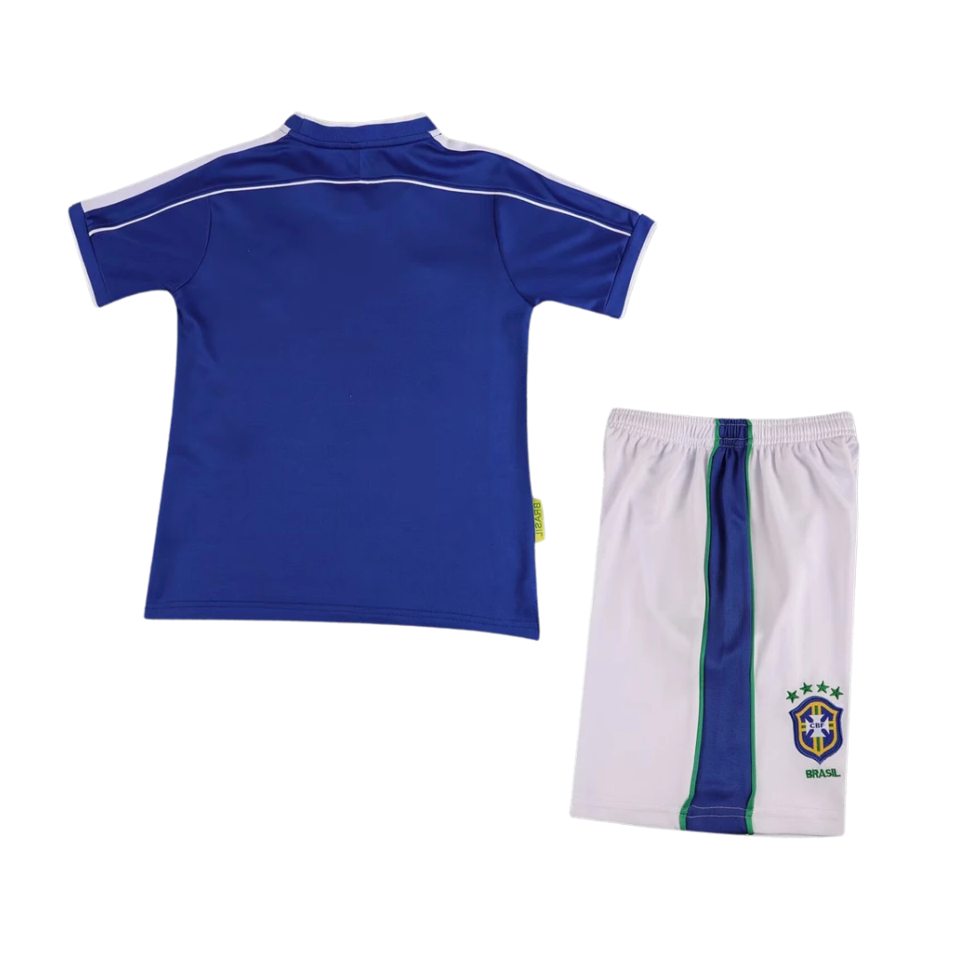 Brazil Away 1998 - Kids Football Kit