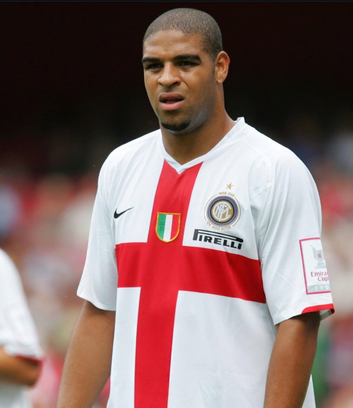 Inter Milan Red Cross Jersey 2007/2008