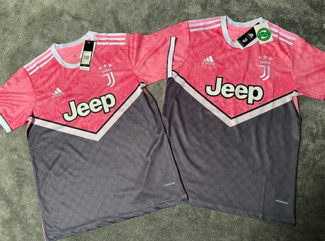 Juventuse Gucci overhemd - Rosa speciale editie