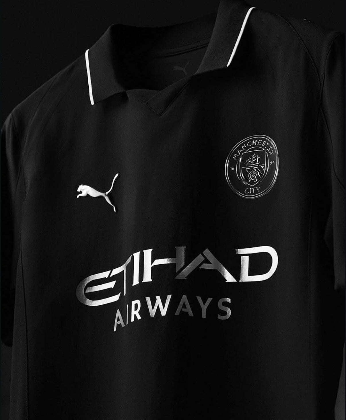 Manchester City 2025/2026 Black Away Jersey