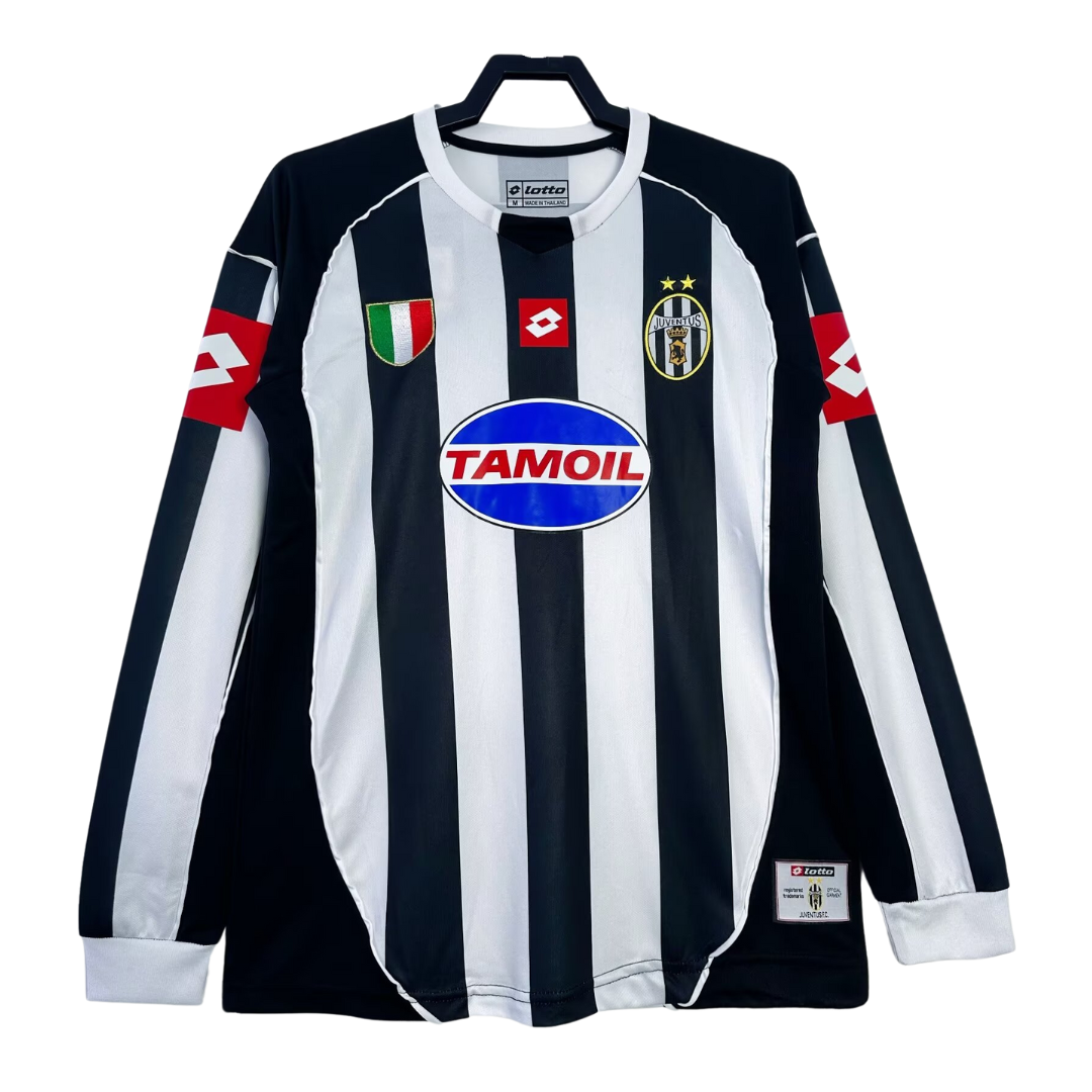 Juventus Langarm-Heimtrikot – 2002–03