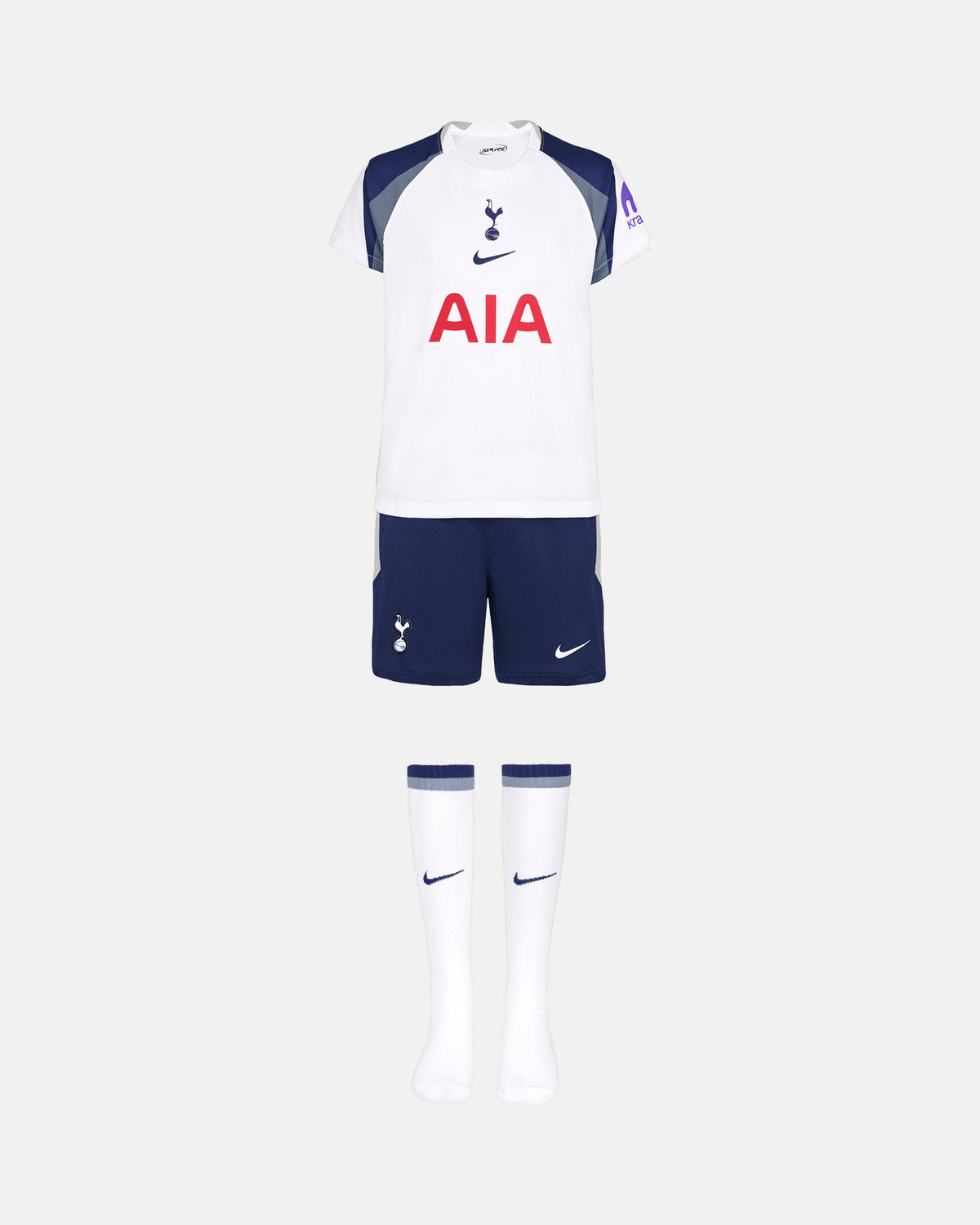 Tottenham Hotspur Kids FC Short Pyjama Set – Official Replica Kit Shorts & T-Shirt PJs For Boys