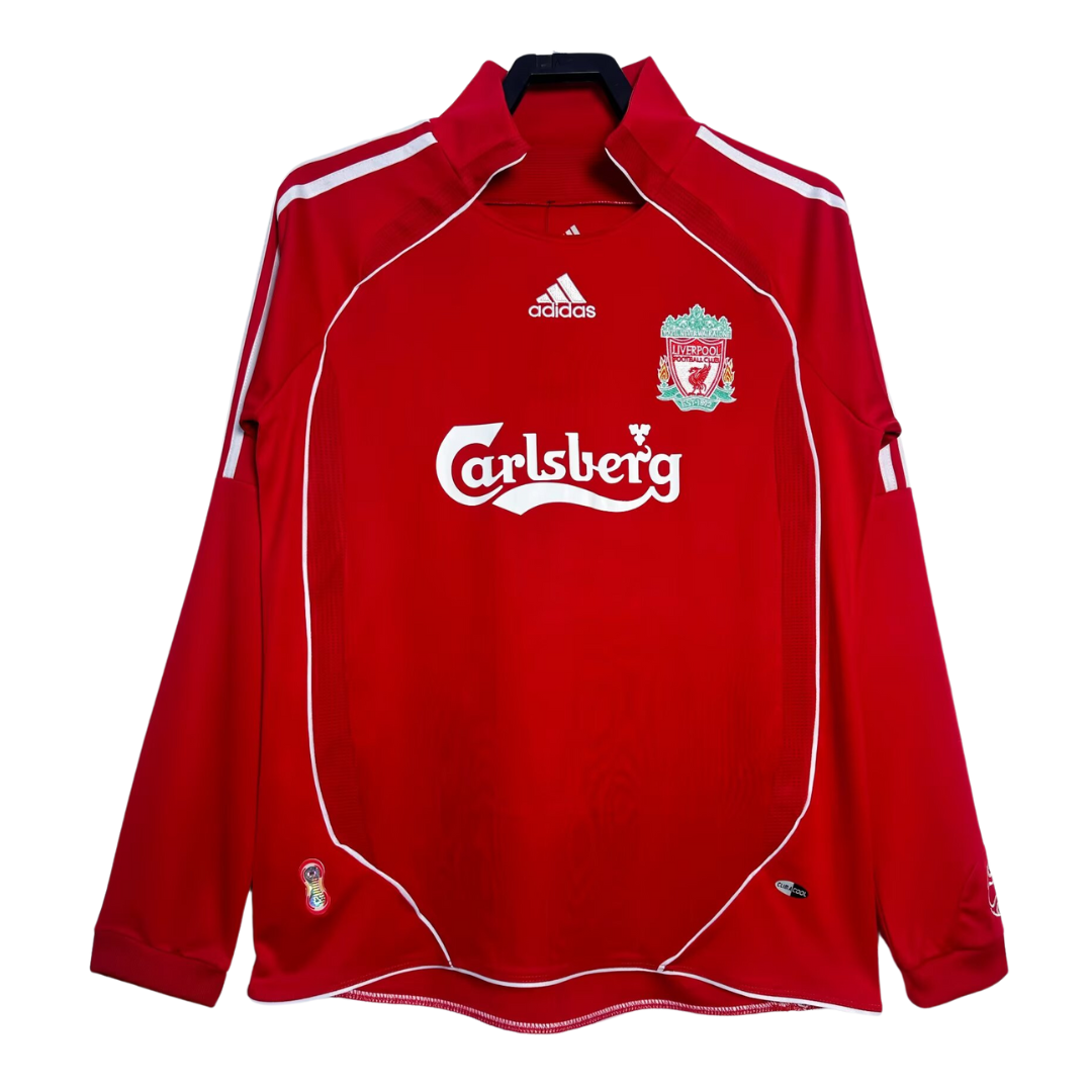 Liverpool Long Sleeve Home Shirt - 2006-08