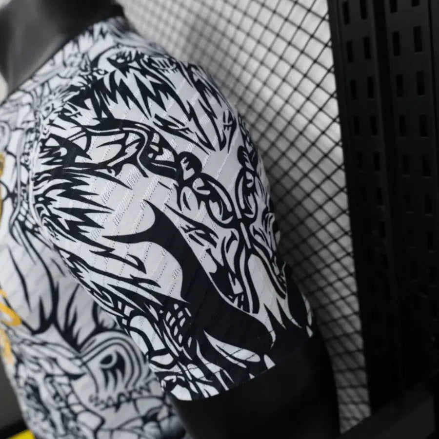 Golden Dragon Real Madrid Shirt - Eastern dragon